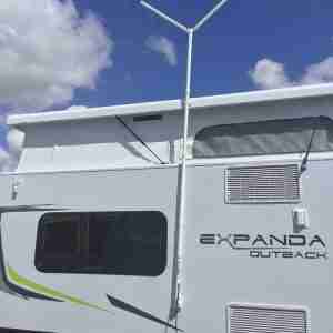 Tallboy Antenna with 12V Signal Amplifier